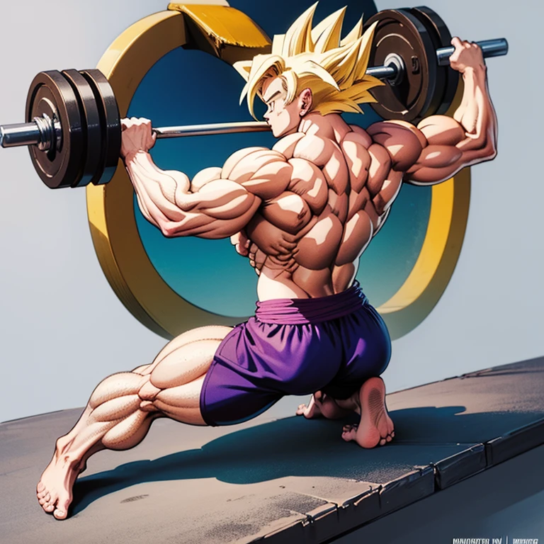 Asuna im Karate, Black belt karate gi, Barefoot, muscular physique, Asuna macht Bodybuilding, Huge muscular biceps, Breite, muscular shoulders, Bauchmuskeln, Abs, Her big muscles rip through her karate gi, Full body image, Meisterwerk, Highest details, high resolution