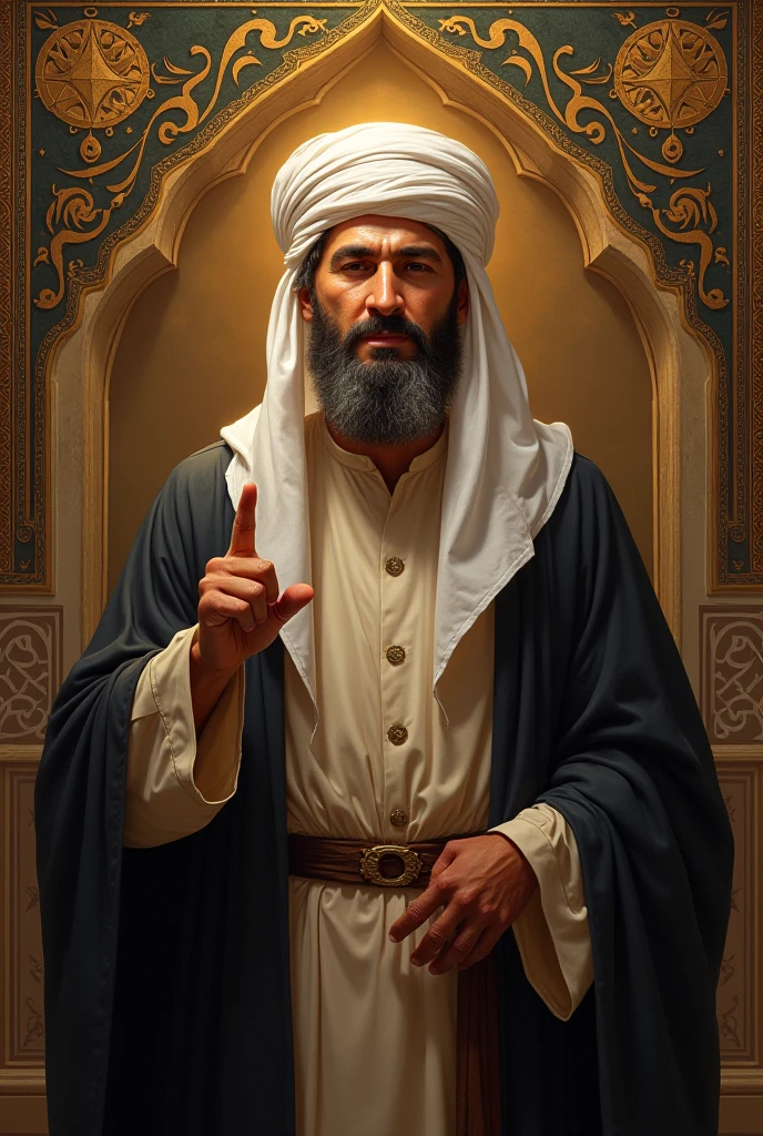 portrait, fauna, highly detailed,close up of a Smart Libyan (Yahweh:1.3) Royalty, =C, wearing Boring robe tailored by David Laport, The robe tailored by Jean Paul Gaultier has a crest on chest, is made from satin, Hands Up Pose, Abstract Sharingan Eyes, at Sunset, split diopter, Direct light, moody, <lora:Pavel_Sokov:0.8> pavel, sokov