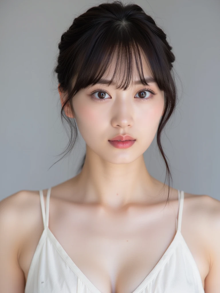 (Highest quality:1.4),(masterpiece:1.4),(Realistic:1.4),(Realistic:1.2),(超High resolution, RAW Photos:1.4),(High resolution, Very detailed:1.2),(8k:1.2),Movie Photos,a photo of a dark-haired,one person's,alone,wear ,((China dress))、((Upper Body:1.3))