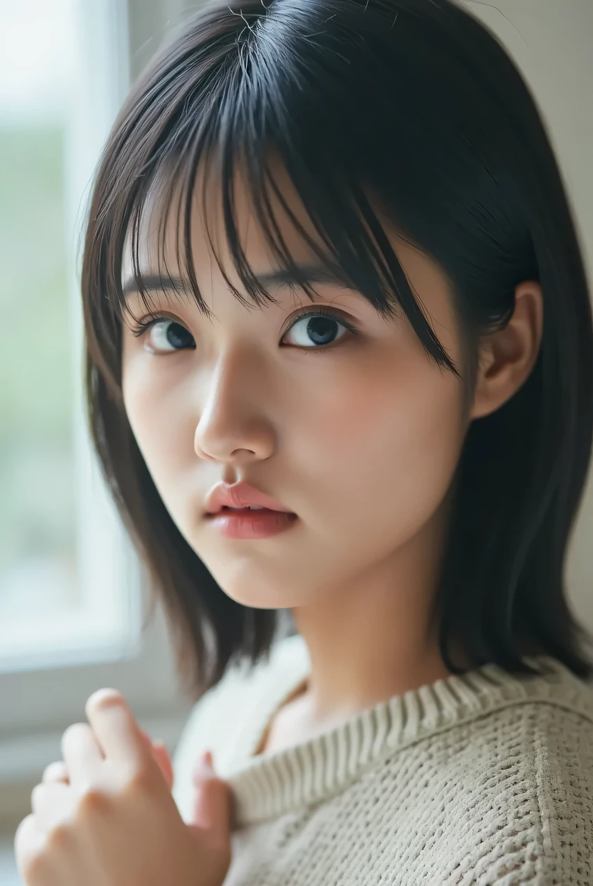 8k, RAW Portraits ( beautiful Japanese woman), masterpiece、   author： Mr.. Name:1.2、   author： Mr.. Name, super high resolution, best quality, Real Life Photos ,(   evening :1.1), ((((cute girl1:1.5))))、( cute face:1.3)、 Japanese cute girl,cute, i love you ,big,beautiful,Beautiful eyes,short hair, short hair,Bob,外ハネBob, black hair, dark eyes, dark eyes,  young, ,Thin neck,Thin arms,flat stomach,  small shoulders  ,ribs,Slender Belly,Beautiful belly button, Under Bob ,beautiful chest,   Continue Reading  ,Captivating legs ,I can see the enchanting Inner Thief,Inner thighs,(   author： Mr.. Name skin texture:1.3)、(immersive atmosphere:0.8, chiaroscuro:1.2) 、( Look Viewer :1.4)、((looks embarrassed when bitten by a zombie:1.4))、(( Love:1.3))、(( from below:1.2))、(smile:0.7)、((Moist and shiny skin:1.5)),((mini bikiniを着ている))、mini bikini、((cute girl))、((from below:1.13))、(( high leg panties,  panties penetrating ))、((spread your legs to the side  :1.4))、bed、wearing clothes、supine、 see here,((( Under Bob :1.8))), Under Bob が見える,Symmetrical clothing,Neighbor's Miniskirt,I can see the enchanting Inner Thief,(full body,Overall view:1.0),
love hotel room,hotel room two times higher,bedroom,  dirty room ,  Obscene Decorations   , Obscene Lighting  ,Obscene Toys,(night:1.0),Not too dark,(((nsfw:1.8))), Realistic physique ,