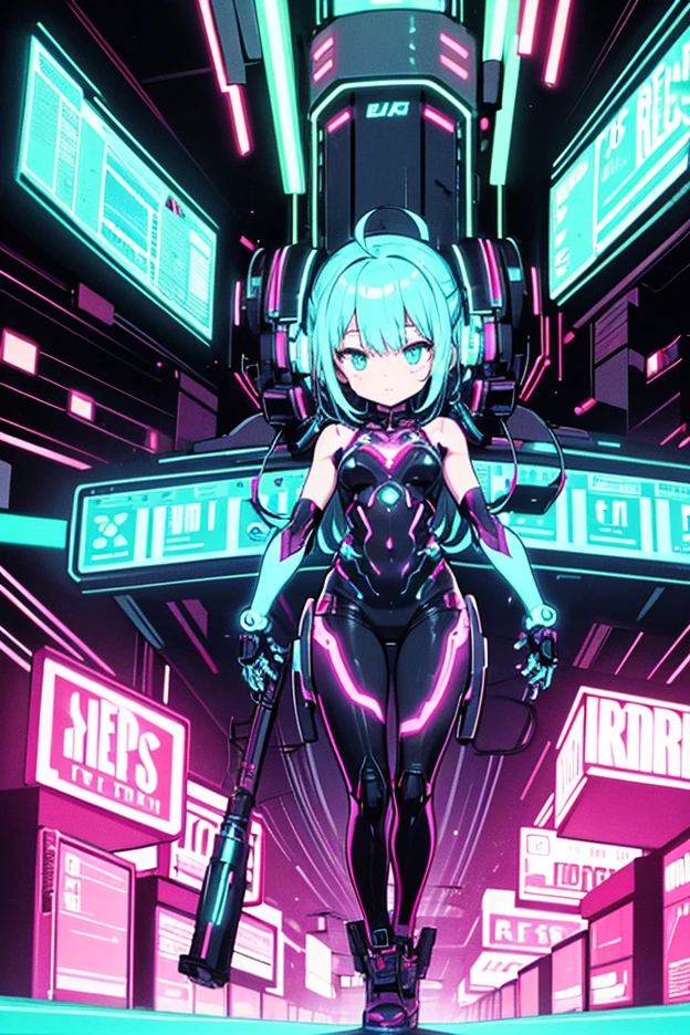 Balcony background,World-weary Face,Neon lights at night,A breeze ruffled my hair,Big breasts sexy,cyber punk personage,pix,