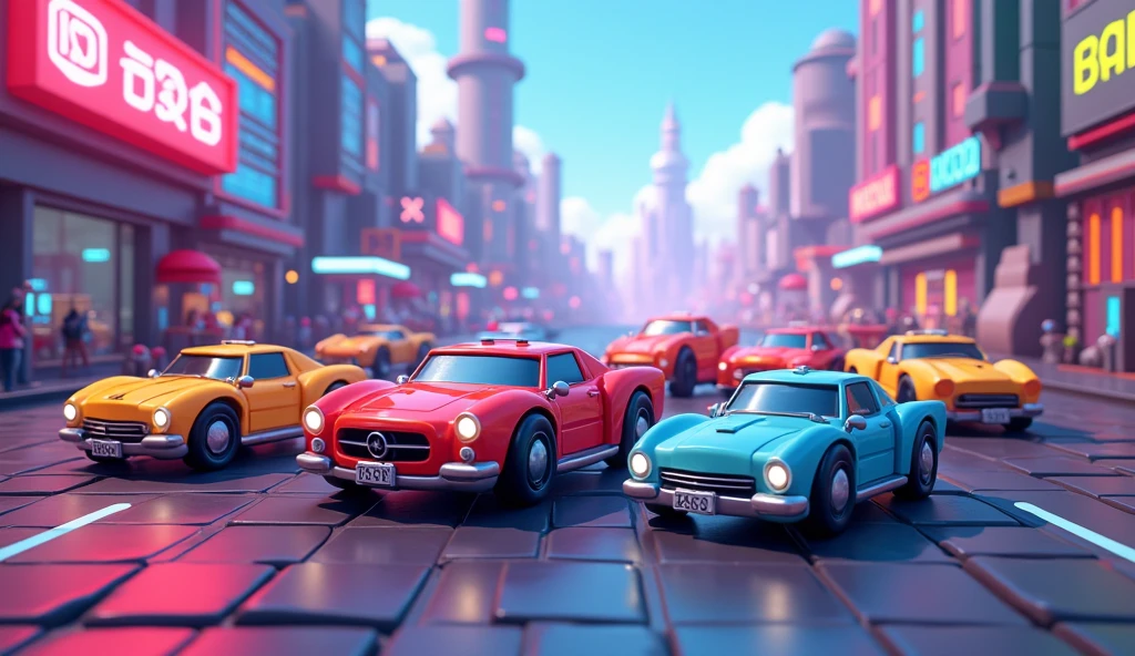 Cars characters as humans