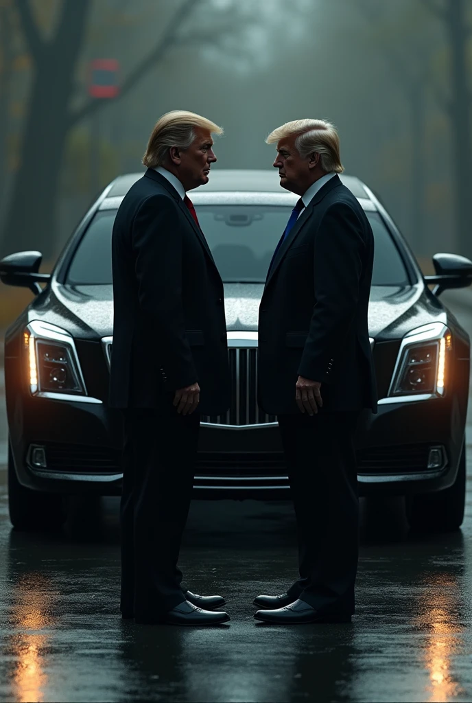 Trump et Putin dans le film Cars