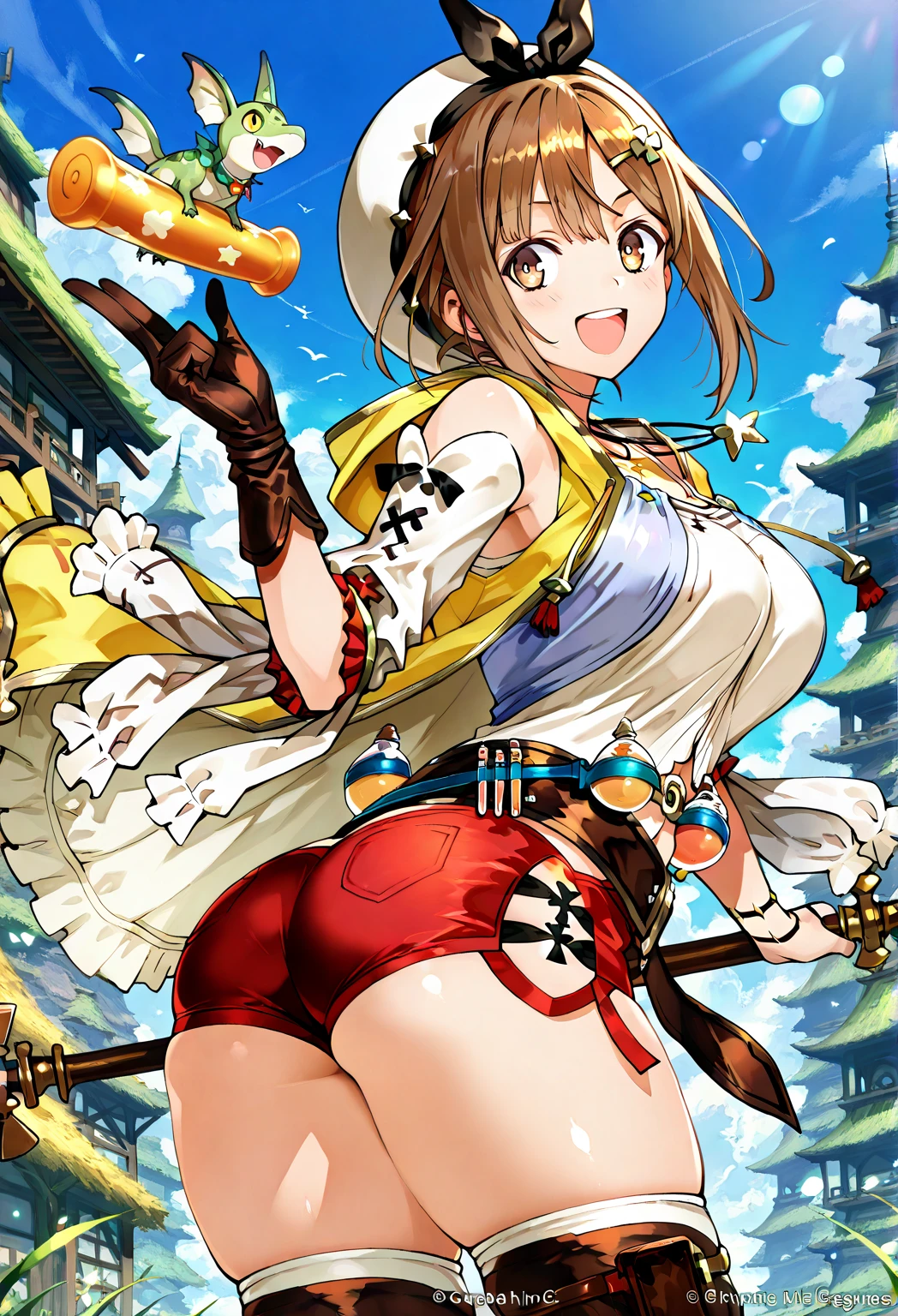 1 woman, skirts, (show off g-string detailed pantie), (hands skirt lift), from front, cowboy shot, BREAK annoyed,shoot from below