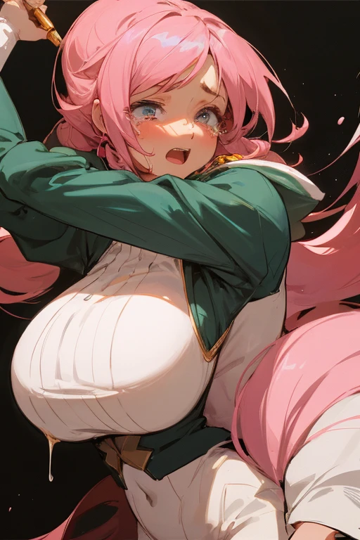 masterpiece, best quality, ultra detailed, ultra high res, photorealistic, 4k, 8k, highest quality, masterpiece, best image quality, Super detailed, 超High resolution, Photo-realistic depiction, anime, comics, masterpiece, highest quality, High resolution, 1 girl, Demon slayer, Ganluji Mili, Kanroji mitsuri, (big breasts, 1 girl), green eyes, long hair, side braids, pink hair, You can see the shape of the nipple, sexy panties, cowboy shot, Bedroom, spread your legs, panty shot, wedgie in underwear, (from below:1.5), Panty shot, realistic skin, shiny skin, shiny skin, sweaty feet, Skirt up, white panties, highly detailed face, perfect sentence, Detailed CG, (perfect hands, perfect anatomy),