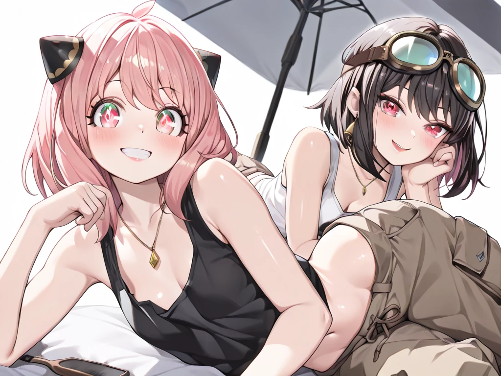 2 girls