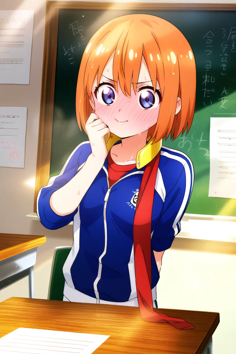 1girl , (yotsuha nakano, Yotsuha Nakano), (bangs, blue eyes, Orange Hair,Green ribbon on the head),happy smile, smile, Open your mouth,((nsfw,full,White gym uniform short sleeve, Navy Blue Bloomers Tight)),Real Summer,Daytime,sunny,My hair is blowing in the wind,whole bodyがイラストに入るように,Slender body,
break indoors, Breaking on a fluffy bed, looking at viewer, whole body,(On all fours、Brasilia、nsfw)
break (masterpiece:1.2), highest quality, High resolution, unity 8k wallpaper, (shape:0.8), (Beautiful details:1.6), Highly detailed face, Perfect lighting, Extremely detailed CG, (Perfect hands, Perfect Anatomy),