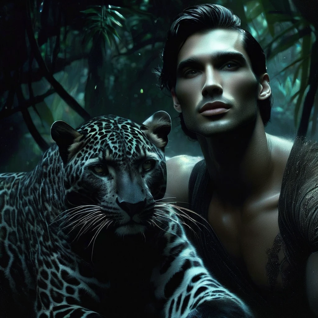 leopard and panther sitting in pool after spa drinking cocktails,intricate detailed fur,extremely realistic,high quality,photorealistic,dramatic lighting,vibrant colors,cinematic composition,award-winning,incredibly detailed,sophisticated,elegant,ethereal,dreamlike,moody,chiaroscuro,dramatic,cinematic,masterpiece,best quality,8k,hyperdetailed,ultra-detailed,award-winning,breathtaking