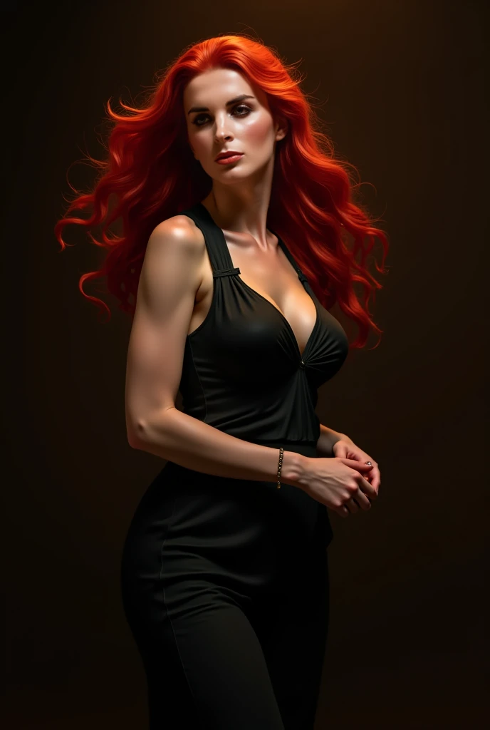 40 year old woman with red hair and butt 