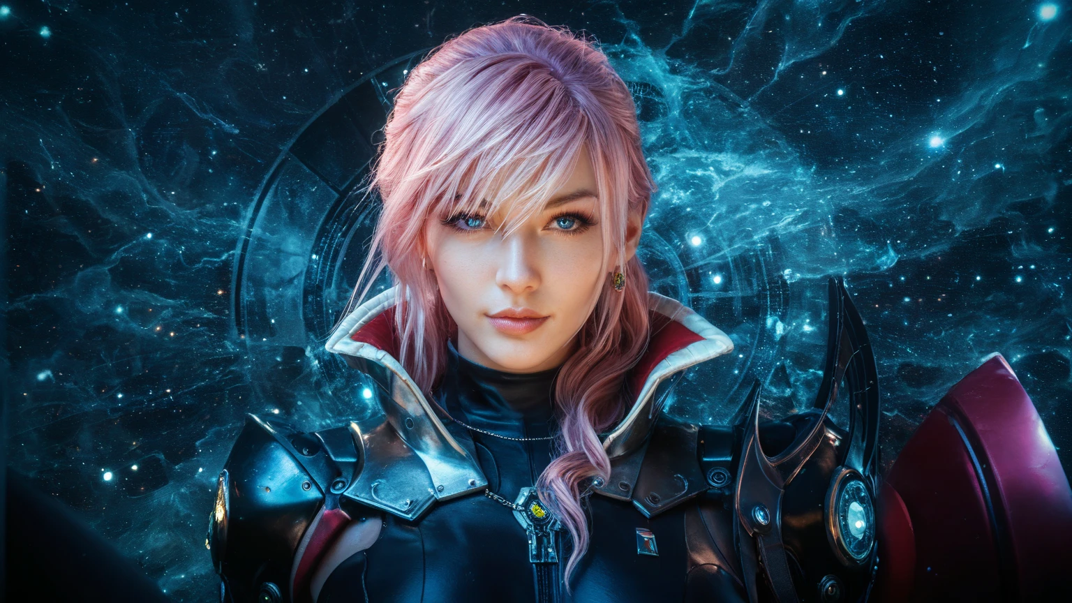 a close up of a woman with pink hair and a sword, final fantasy character, from final fantasy, from final fantasy xiii, style game square enix, final-fantasy, final - fantasy, square enix, final fantasy face, lightning, style of final + fantasy + 1 5, final fantasy style, female protagonist, final fantasy, square enix cinematic art