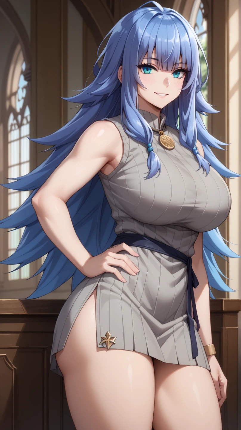 (high quality,Very detailed:1.37, High resolution), Woman, Serval Landau, very long dress, very tight dress, large breasts, (wetting herself:1.5), (standing:1.5), embarrassed, humiliation, (sweating:1.5), (blushing:1.5), Meticulous details, (extremely detailed eyes:1.37), (arms crossed:1.5)