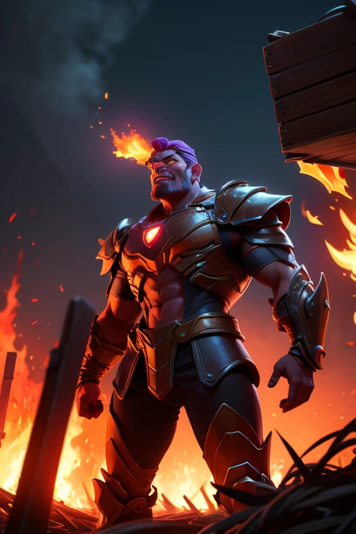 fortnite flaming renegade
