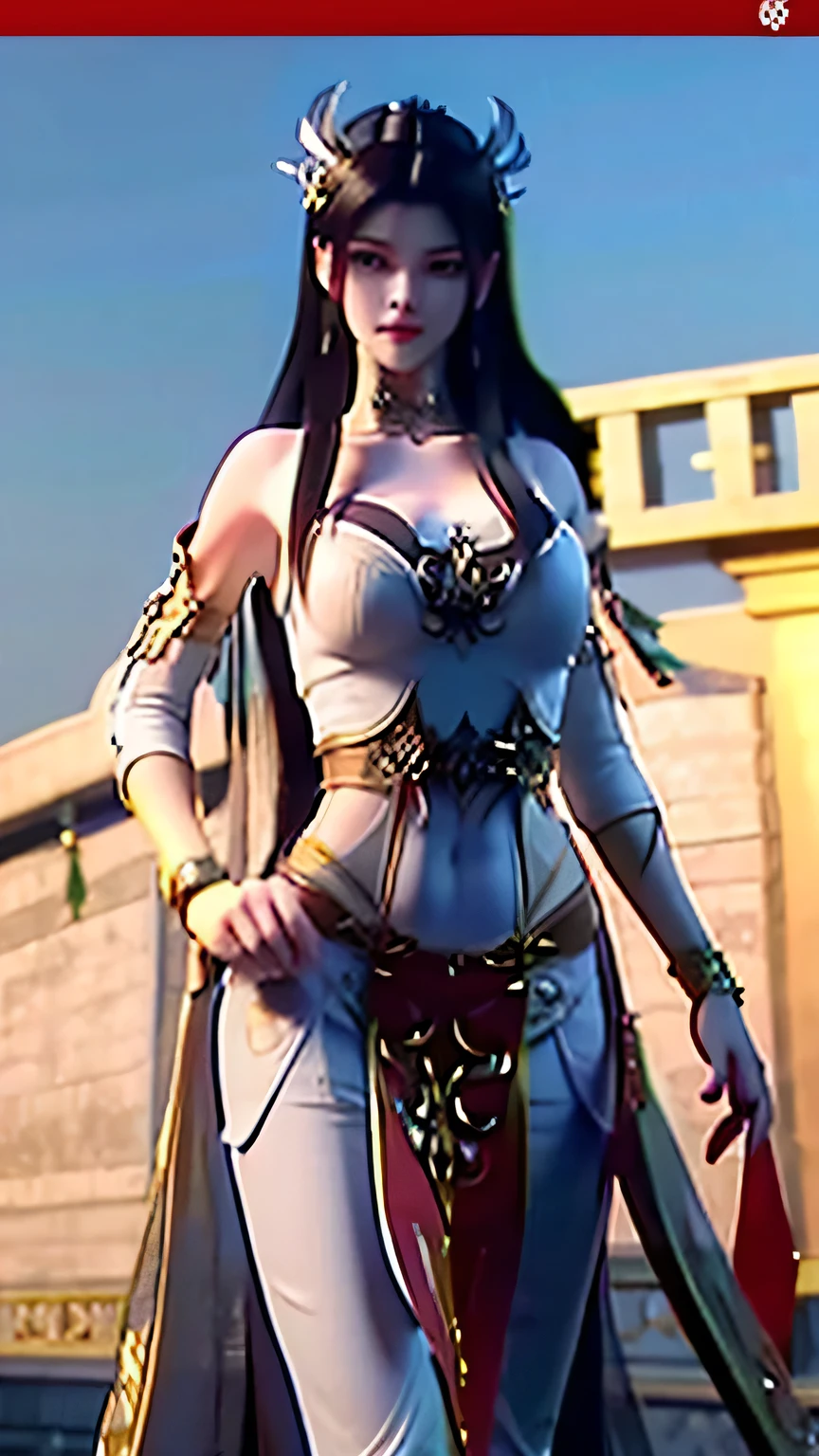 Liu Mei is a woman who exudes elegance and natural beauty. She wore a pale pink inner dress that exposed her curvy figure, as well as a white outer dress that showed off the alluring beauty of her neck. Her white skirt unraveled with lightly flowing pleats, similar to moonlight bouncing on the ground. Her long hair consisting of three thousand strands is tied with a ribbon and hangs beautifully in front of her chest, creating an impression of softness and elegance. Her skin is snow-white with a faint red hue on her face that gives an aura of softness and charm. Her existence is reminiscent of a beautiful butterfly flying in the wind, although she exudes a very cold and mysterious aura.
1girl, High Resolution, Solo, Long Hair, Accurate, HD, Close-up, Best Quality, Detail, Masterpiece,