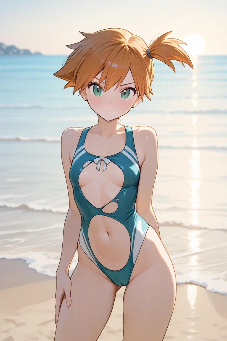 (1girl)(master detailed anime)(master quality)(RAW Photos))(8K)(Realistic, photo Realistic:1.2), ((Highest quality))(Detective Conan)(ai haibara)(naked)(A bewitching beauty with a real human body,Perfect Anatomy(Brown hair Short hair)(shine eyes)(Detailed eyes)(Detailed eyes)(smile)(Perfect body line)(un official gravure)(School Swimsuit)(Sandy beach On the sand)(close shot1.5)(panty shot1.5)(nsfw)
