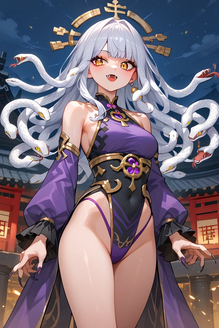 8th King of hell paimon, boy, flat chest