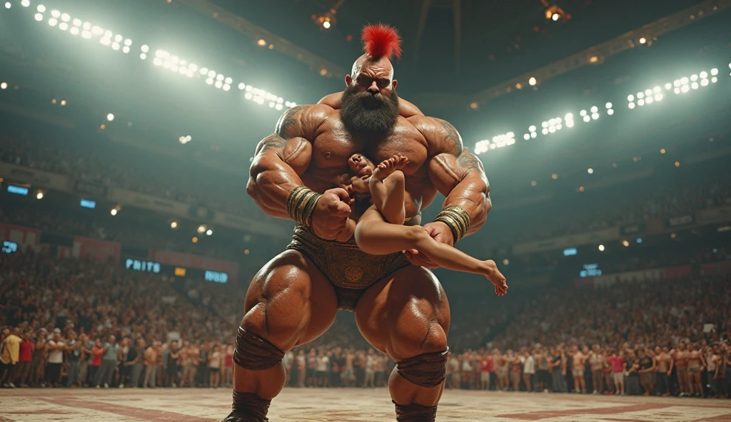 Professional wrestler、Fox Beastman、Muscle、Pro wrestling、
cute、Miniature