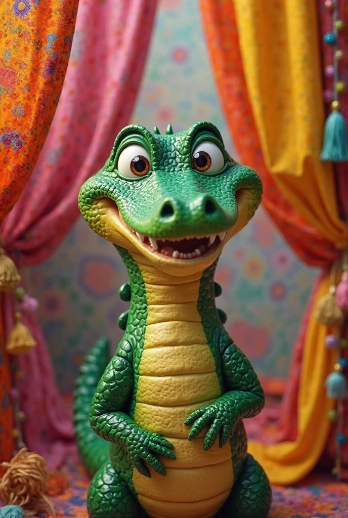 score_9, score_8_up, score_7_up, BREAK (anthro, furry:1.1), depth of field, cinematic lighting, masterpiece, detailed hands, detailed face, best quality, ultra realistic, 4k, 2k, film photography, RAW photo, photorealistic, analog style, subsurface scattering, photorealism, embedding:unaestheticXL_bp5, embedding:zPDXL,(best quality, high quality, 8K:1.5), <lora:add-detail-xl:2.5>, <lora:fix_hands.safetensors:2.0>, <lora:2.5DRealisticV2.safetensors:0.3>, <lora:sinfully_stylish_SDXL.safetensors:0.6>,  <lora:AdvancedEnhancerXLv2.safetensors:1.0>, (hi res), ((masterpiece)), ((best quality)), illustration, <lora:Gex_the_Gecko.safetensors:0.7>, anthro, furry, gex the gecko, gecko, lizard, scalie, solo, digitigrade (full body, sitting. close up, smile, open mouth, wetland, t-shirt, dressed:1.15)