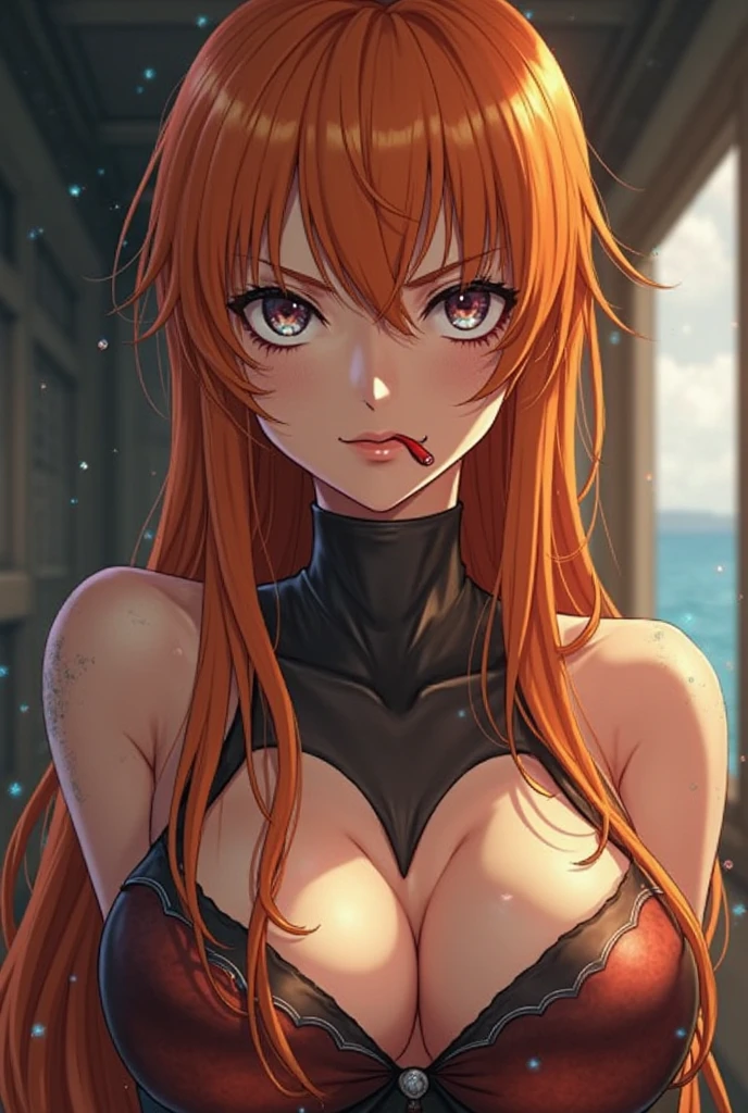 best quality, masterpiece, pov, (paizuri:1.4), (penis:1.2), boobjob, 1boy,
1girl, tania, KizukiAi, dragon girl, dragon horns, red hair, orange eyes, large breasts, long hair, (cum:1.4), (cum on breasts:1.4), excessive cum, smirk, bedroom, cum on body, (blush:1.3), open mouth, happy, smile,
<lora:Kizuki - Beast Tamer - Tania:0.85>