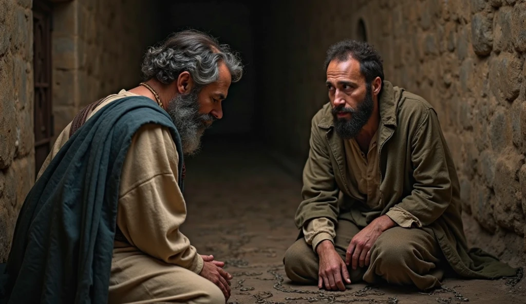 weak medieval beggar, humble, sad, and unprotected.