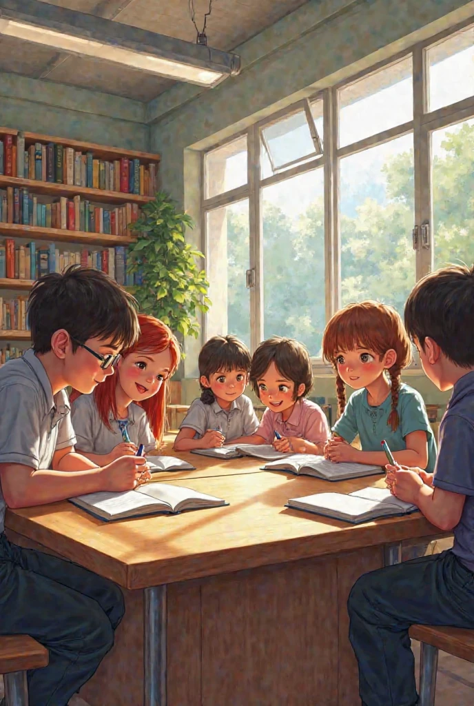 The atmosphere of the children's book radiates warmth and comfort, as the child on the cover experiences the joy of reading in a safe and nurturing environment, surrounded by friendly characters and magical elements that foster a sense of belonging and enchantment, Illustration, watercolor painting on paper