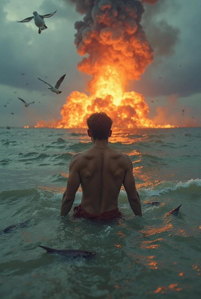 Skinny person getting alert signal in smart watch afert getting wound🔥🌋🦈