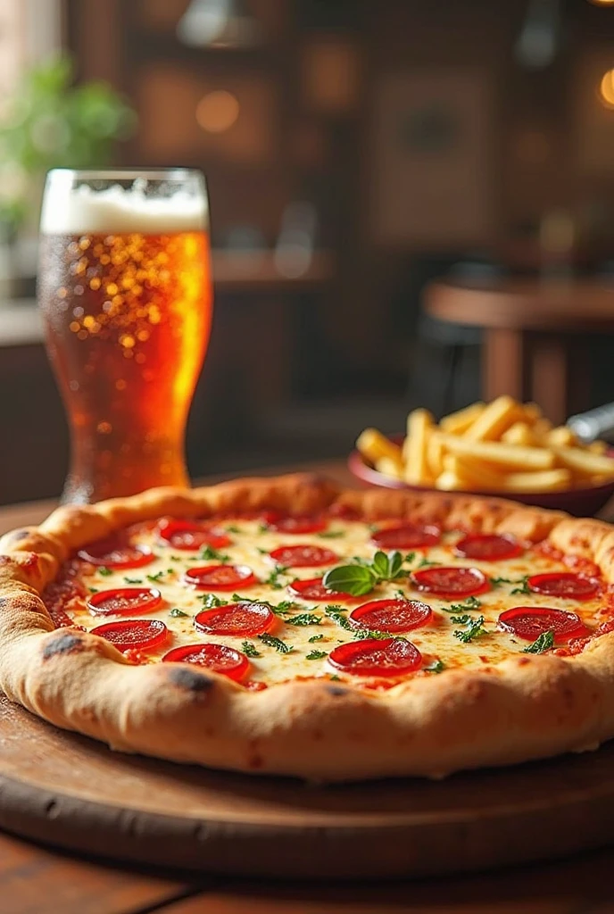  give me a image for Deal#2 Medium pizza +500ml drink+Fries