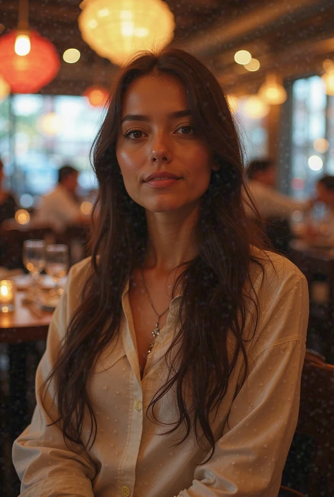 selfie en un bar