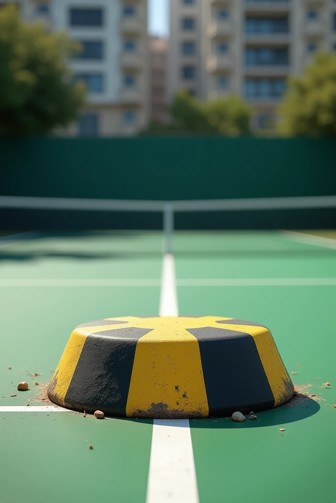 best quality, a Extreme Close Up of Croquet at dawn,