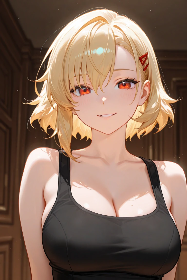 Kizi, アニメ, blonde, Caucasian skin, vampires, Eyes red, Shinobu do アニメ Bakemonogatari