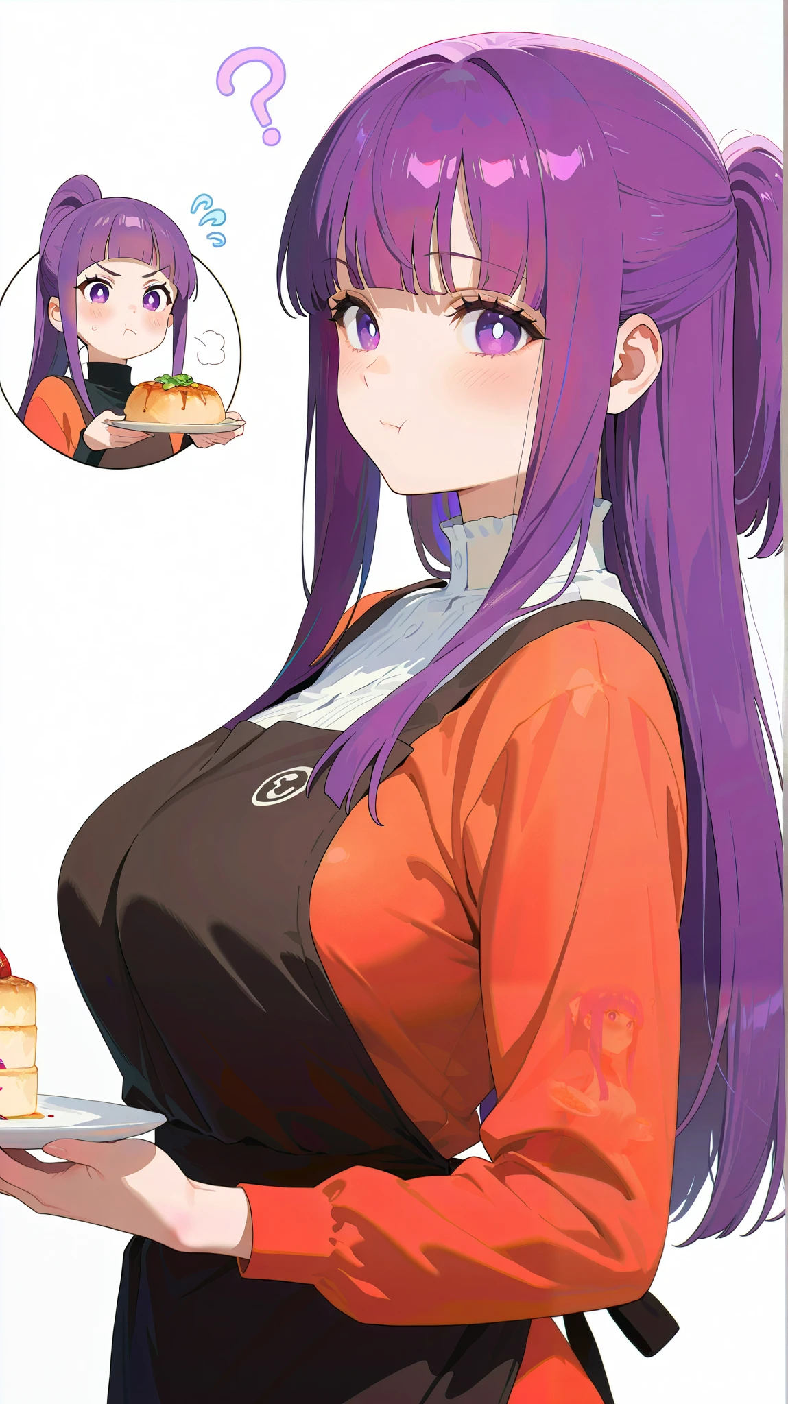 Yae miko huge breasts business suit