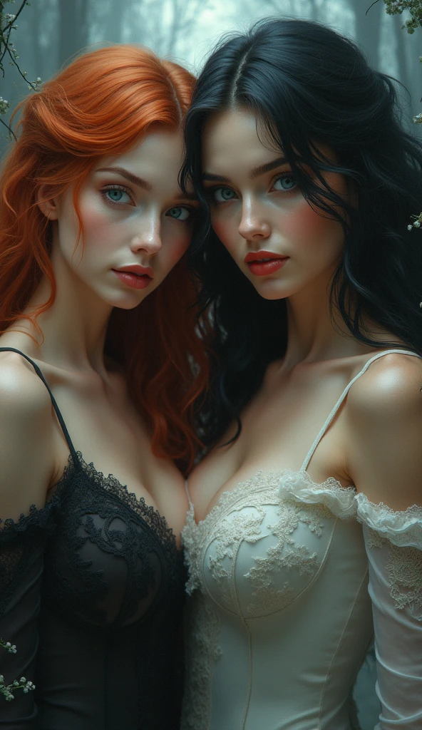 I want a 15 year old twin woman
Robe very sexy. Very very very large unreal chest. braided. skin white. Some sexy tattoos. Lip  piercing. . Realistic. Elles sont brune et rousse. Cheveux tres long. Yeux bleu. 


