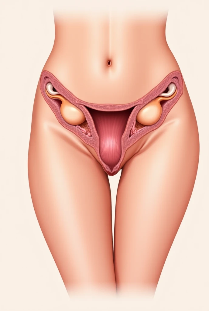 Vagina with outer layer more 
