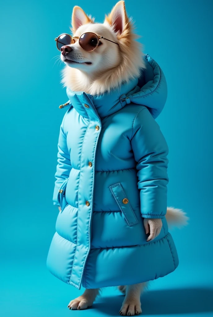 furry beasts too dog blue fur