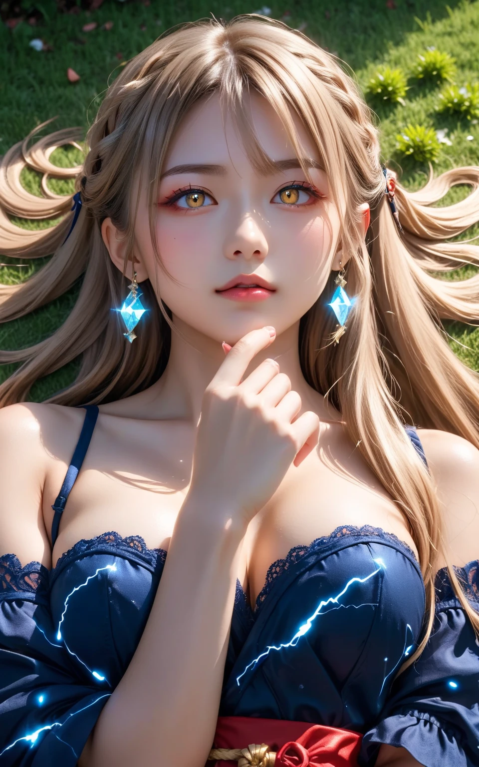 1 girl,(highly detailed skin),bent,,beautiful胸,big breasts,pale skin,pointed chest,erect nipples,(fantasy art,best image quality,surrealist portrait,(8K),Super realistic,最high quality, high quality, High resolution, high quality texture,high detail,beautiful,be familiar with,Very detailed CG,be familiar withテクスチャー,realistic facial expression,masterpiece,sense of presence,dynamic,bold),bob hair,(super thin hair),(super soft hair),(ultra straight hair:1.5),long flowing bangs,extra light coppery amber hair,hair above one eye、Sakurahime、全naked、naked体、naked、wearing a sailor suit、big breasts、big breasts、big 、show off your cleavage、I can see the pink nipples、sweaty, pale skin、Smooth skin like porcelain、smile、sexy look、trance expression、Viewers are watching、captivate your audience、facing forward、young woman、pure erotic face、the cutest in the world、sakurahime、I
