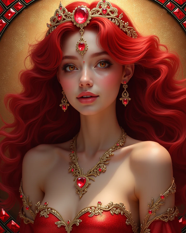 Create an image of the most stunningly gorgeous beautiful perfect sexy vexed vixen 