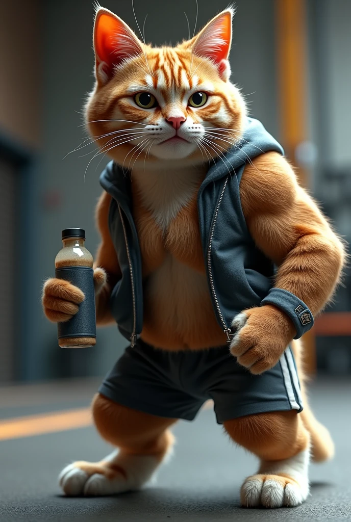 Generate fashionable cats
Fashionable bodybuilding cat gym workout