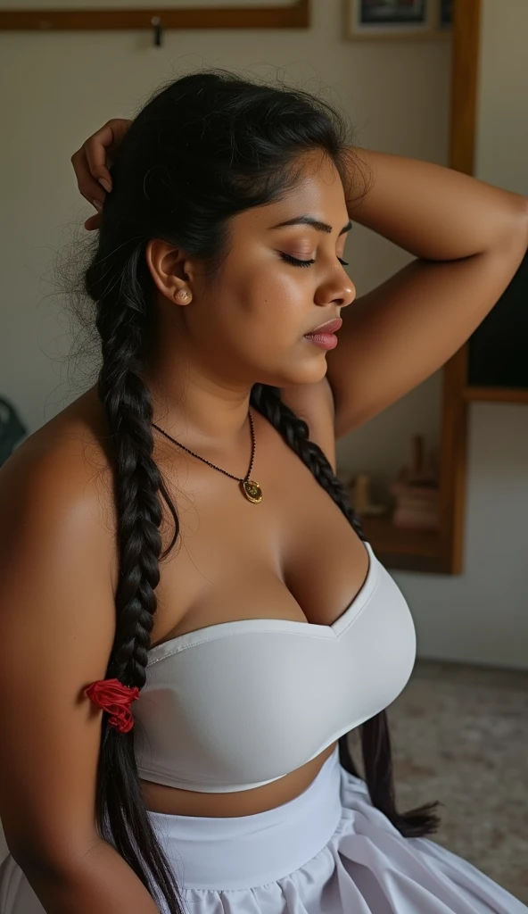 Tamil girl strapless bikini transparent sexy pose nude pussy sexy body big sexy hips extra long extra thick braid hair sexy hand gestures hand job only one side braid blowjob sexy naked nipple puffy impression on bikini