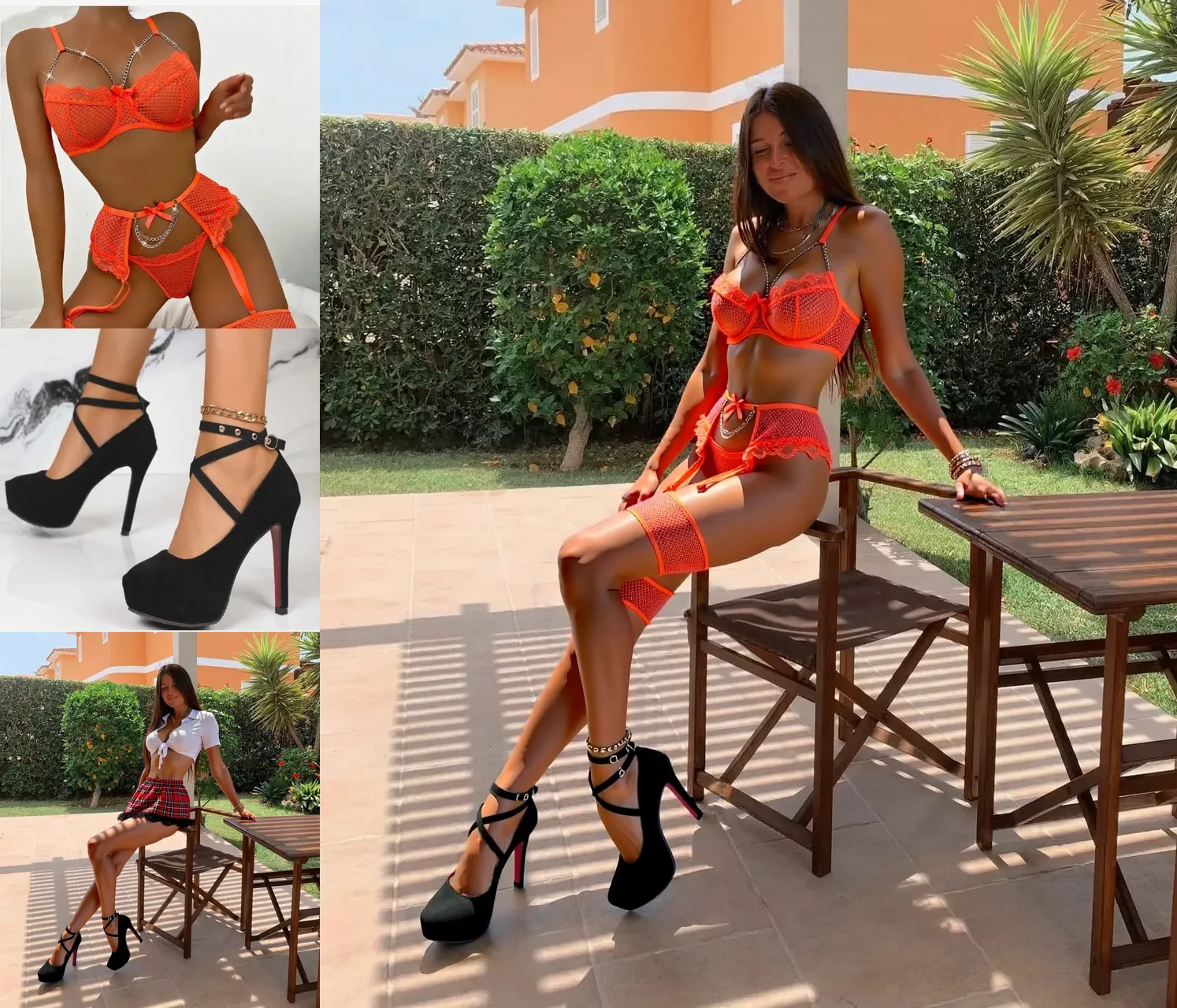 Big Breasts,nude、smile、night,,Markets in Thailand、Urban neon streets、,,8-year-old、、Girl，cute、Wide leg pose,Spread your legs、Bold pose collection、