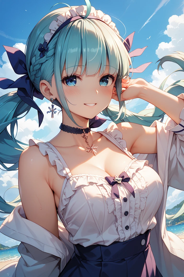 A girl holding flowers, colorful balloons floating in the sky, meadow, dancing, holding flowers, happy, happy, perfect quality, clear focus (clutter-home: 0.8), (masterpiece: 1.2) (Realistic: 1.2) (Bokeh) (Best quality) (Detailed skin: 1.3) (Intricate details) (8K) (Detail Eyes) (Sharp Focus), (Happy) --auto --s2