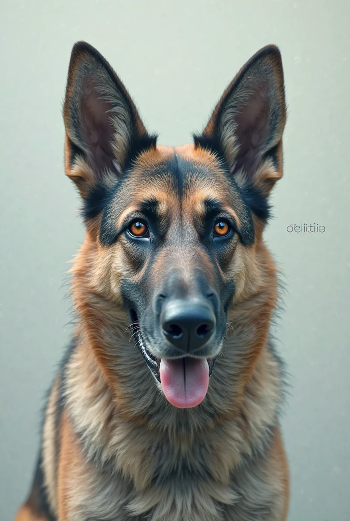 a beautiful german shepherd dog