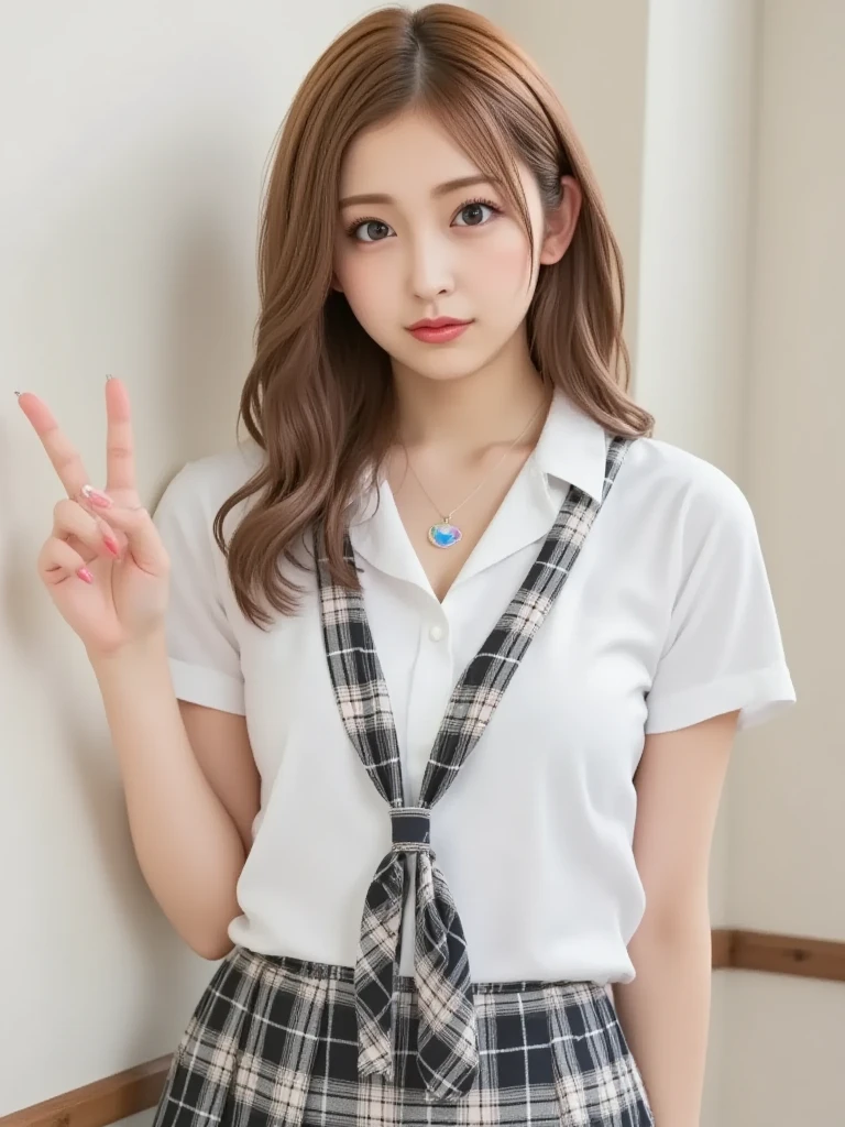 (((High school girls playing on the slopes))), (beautiful girl, Amazingly cute face, Idol Face:1.2), One snowboard, Detailed Snowboard, Captivate those around you, Outstanding Style, ((Detailed eyes and face, Professional photography techniques, Cinema Lighting)), Detailed hands, (Highest quality, 8K, masterpiece:1.2, RAW Photos), (Reality:1.4), View the viewer, ((Stylish snowboard wear:1.2)), (Perfect Anatomy:1.3), ((Fantastic landscape:1.1))