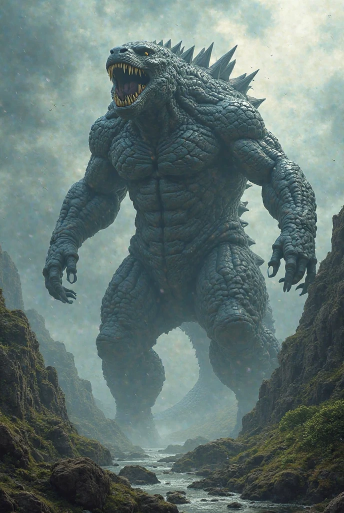 Kaiju no. 8 in monstrous form