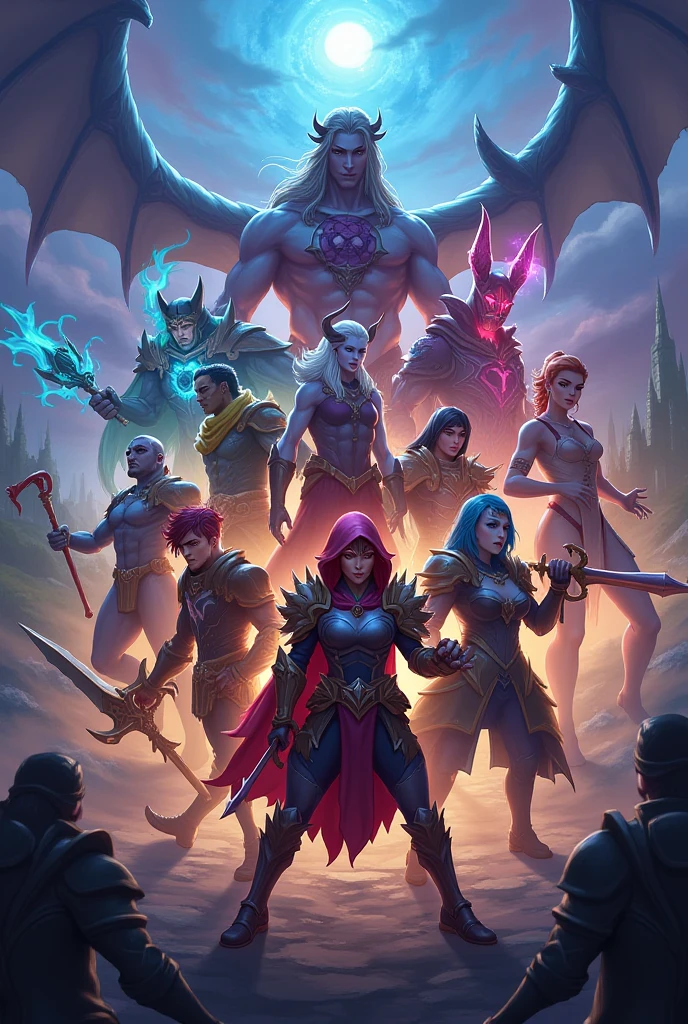Create a League of Legend mobile wallpaper