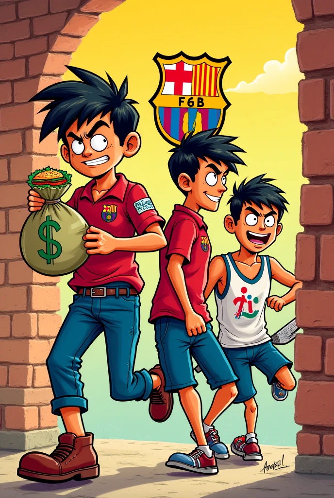 Cartoon criticizes McDonald's with poor children in Latin America