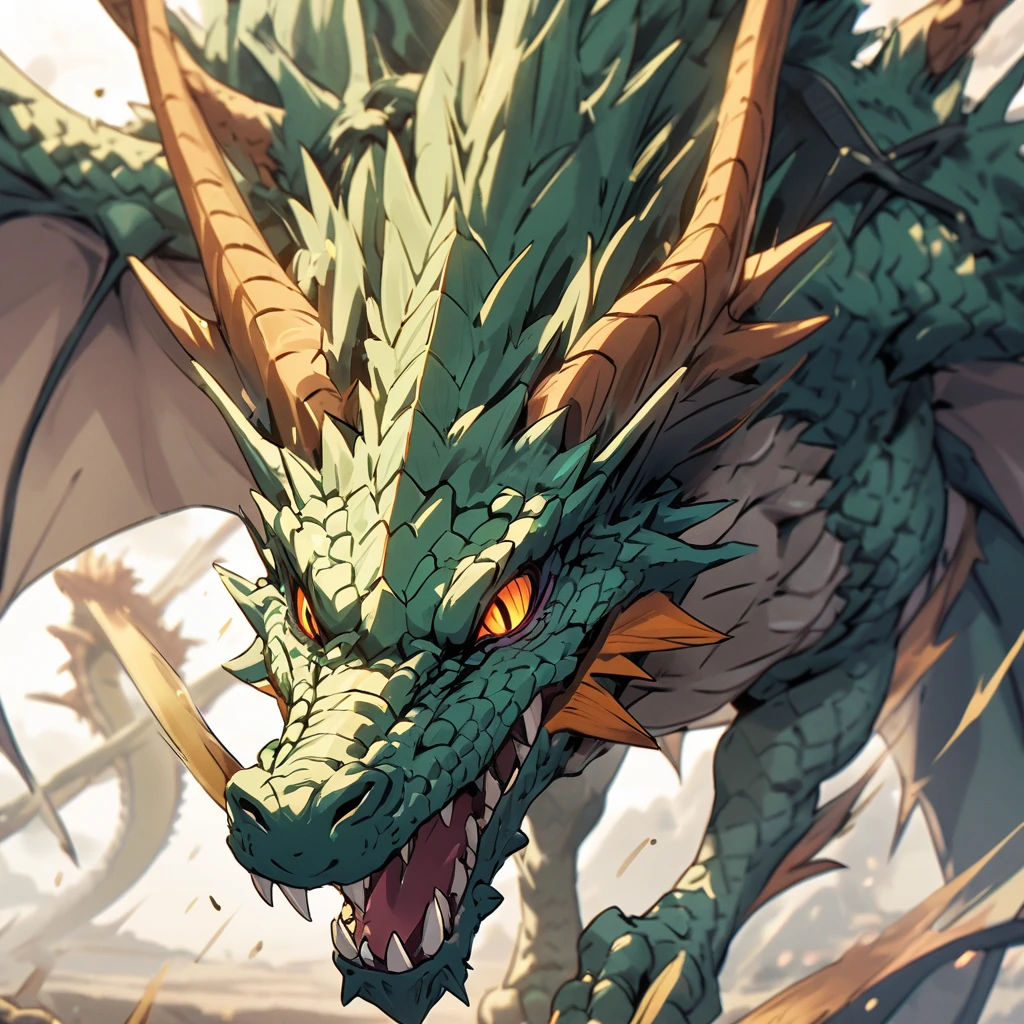 flag、masterpiece、(White background:1)、A green Japanese dragon surrounded by white clouds、god々々Halo、Wind、god々、Long undulating body、overbite、Upper body、Fantastic、god話、high quality、Very detailed、masterpiece、amazing、Particle Effects、Dynamic Effects