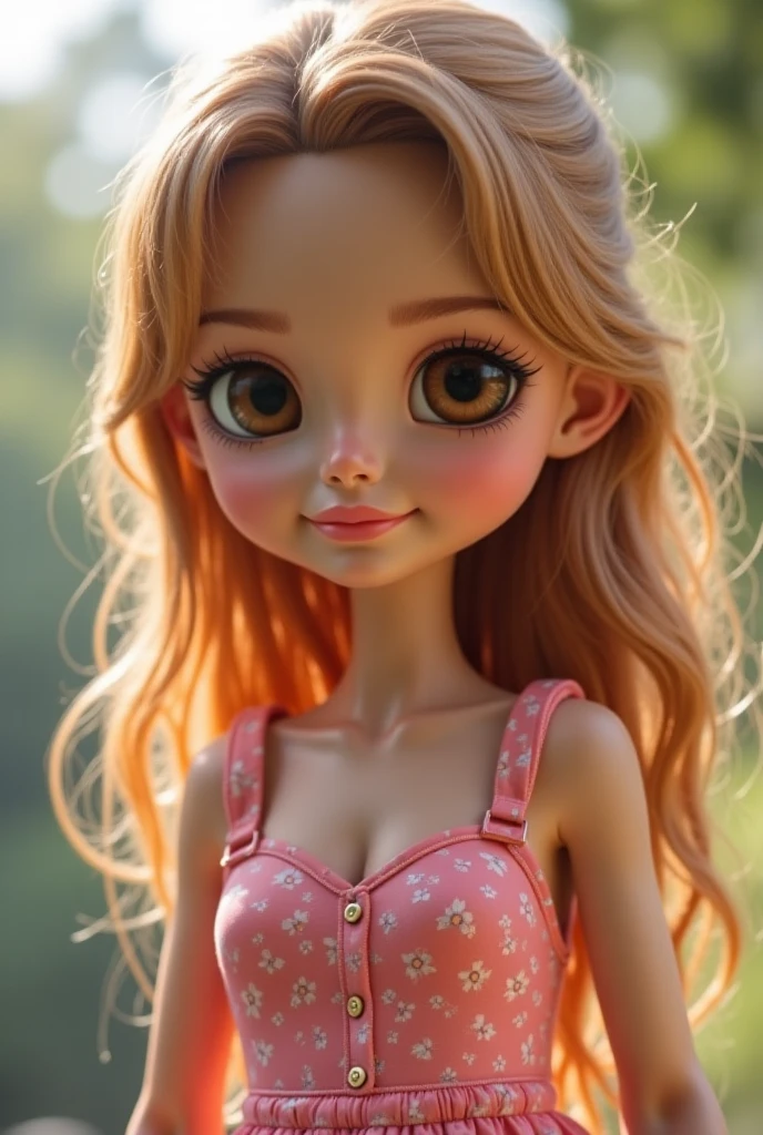 ((Best Quality)), ((masterpiece)), (detailed), 1 chica chestnut de ojos miel, chestnut, short, with small eyes, fine lips, long and pointed nose, turned down, perfect eyebrows and dark circles, with a crown on her head and a tight dress