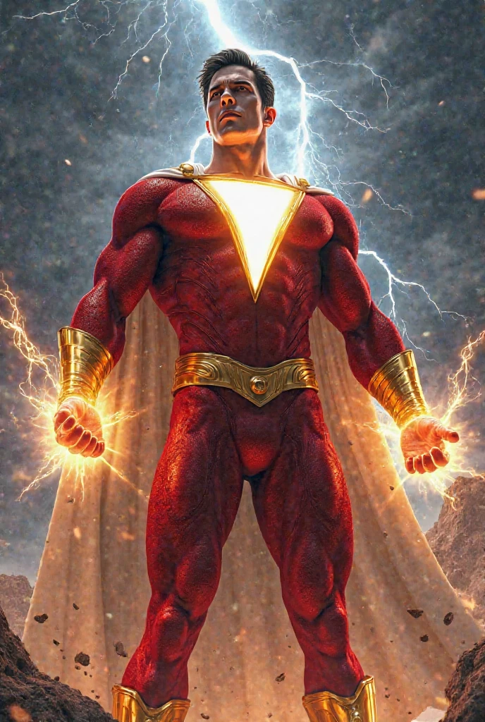 I want you to create a DC superhero Shazam