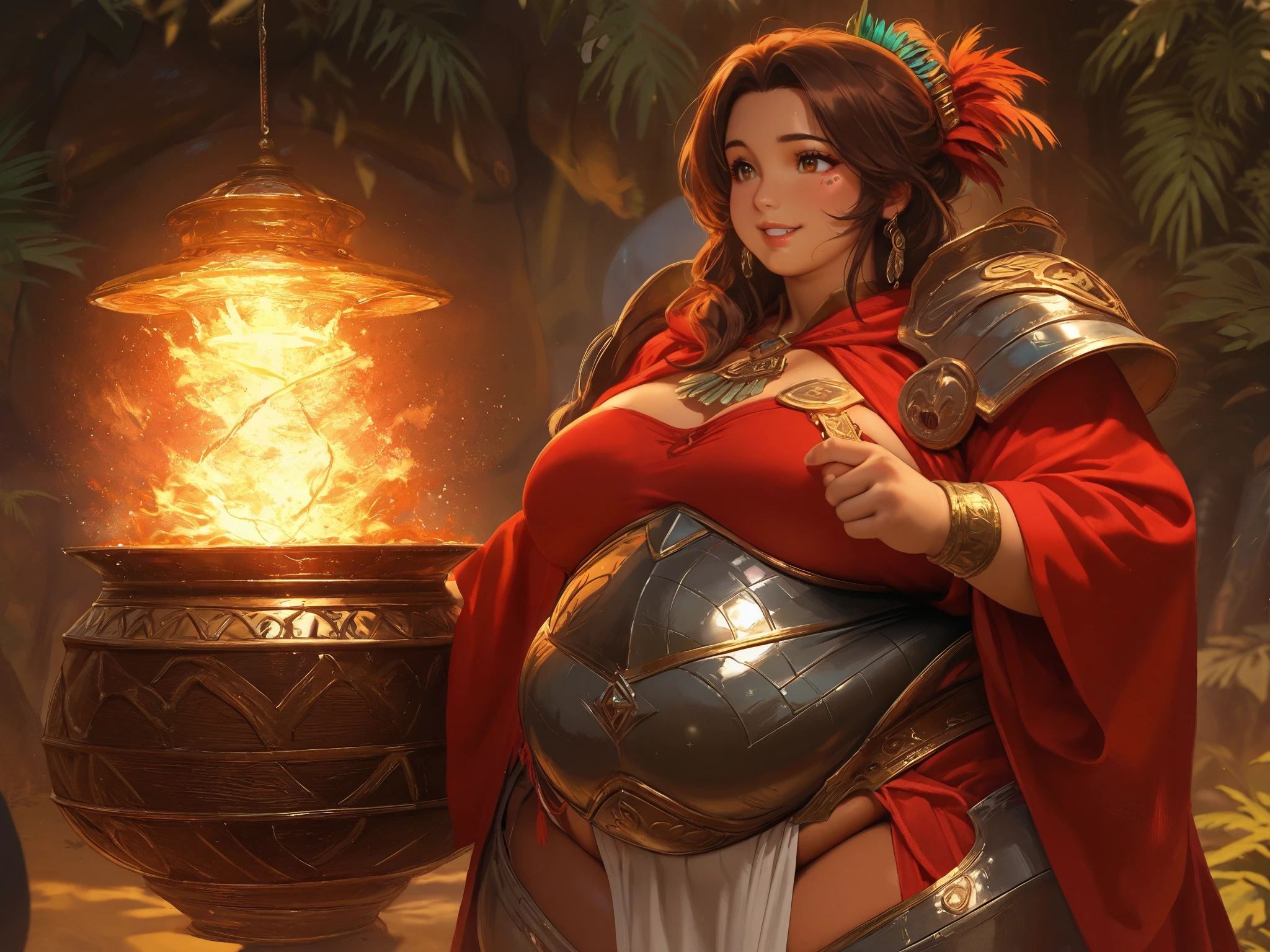 Taki, brown eyes,ponytail, brown eyes, solo,
covered , fingerless gloves, shoulder armor, arm guards, skin tight ,camel toe, red bodysuit
edo period, night, rooftop, moon,
(insanely detailed, beautiful detailed face,beautiful detailed eyes, masterpiece, best quality) cinematic lighting,
standing, upper body,wide_hips, fat, pregnant,(thicc:0.5), (WeightImmobile:1.3), (obese:1.2) (round face:1.3), huge belly, wide hips, from below, discoelysium, legs spread, muffin top, pudgy, Big Baby Bump pregnant, Big boobs, Big pregnant Belly, Big Pregnant girl, Largest Belly of Pregnant, Huge Pregnancy, Huge 9 months Pregnancy Belly, huge belly expansion, huge belly girl, morbid obesity,800lbs,enormous fat belly, rolls of fat, fat thighs
