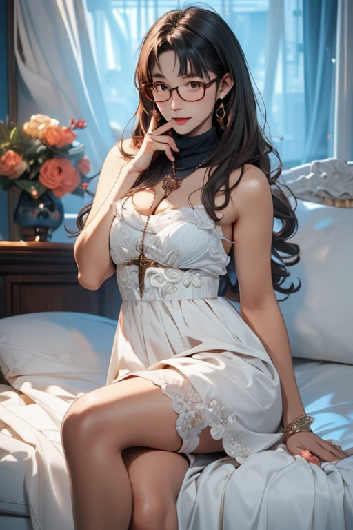 (lady eye glass: 0.5)(heavy metal eye glass:0.2 )glossy lips,boobs shot:0.8 , video game , little sweat:0.5,wet clothes are slightly transparent :0.3 (sit single sofa : 0.1)(drunk face flushed:0.6)(holding a folding fan with colorful detial feather )(fluorescent clothing)(right index finger touch lips:0.6)(hand behind head:0.2), (one eye wink:0.8) (Detailed rich feathered belt)(star mark on face: 1.5) (perfect face:1.5) (1 girl:0.6)(two girl:0.1)photorealistic (back wrap skirt)(white and color hair:1.2) ,angel ring on head , sakura skirt,(petal fly:1.1) angel ring on head , silk scarf wrapping flying (show lace panties: 0.7), big eyes, (Busty boobs:0.8) (perfact Busty boobs : 0.5), shadow on body,lifted up , (moon and many star in the background), ((look at top)), smiling, (two color hair mix), (dancing), active, best anatomy: 1.6, Unreal Engine 5, best quality, very detailed, detailed background, , Best Anatomy, Illustration, Ultra HD, RAW, (PureErosskin_V1:0.0), (ulzzang-6500-v1.1:0.0), Wildcard Prompt: (Masterpiece), (Best Quality ), ((super detailed)), illustration, (detailed light), cinematic light, cute girl, flying hair, playful smile, light hair, pastel painting, art nouveau, In Full Growth, Cinematic Light, Ultra Detailed, Detailed Face, Realistic Face, Detailed Eyes, Realistic Eyes, Sweet Lips, Bright Smile, ((Flying Hair: 1.1, Sharp focus, handsome, long-legged, thin, professional lighting, rendered eyes, hair accessories, (Asian Idol), architecture, birds and butterflies and bubbles in the air, lower boobs, navel, celestial body, in road side, nice Idol, ( Above the waist), (perfect face:1.), 18y, magic castle, car ,(best quality), perfect Eye,