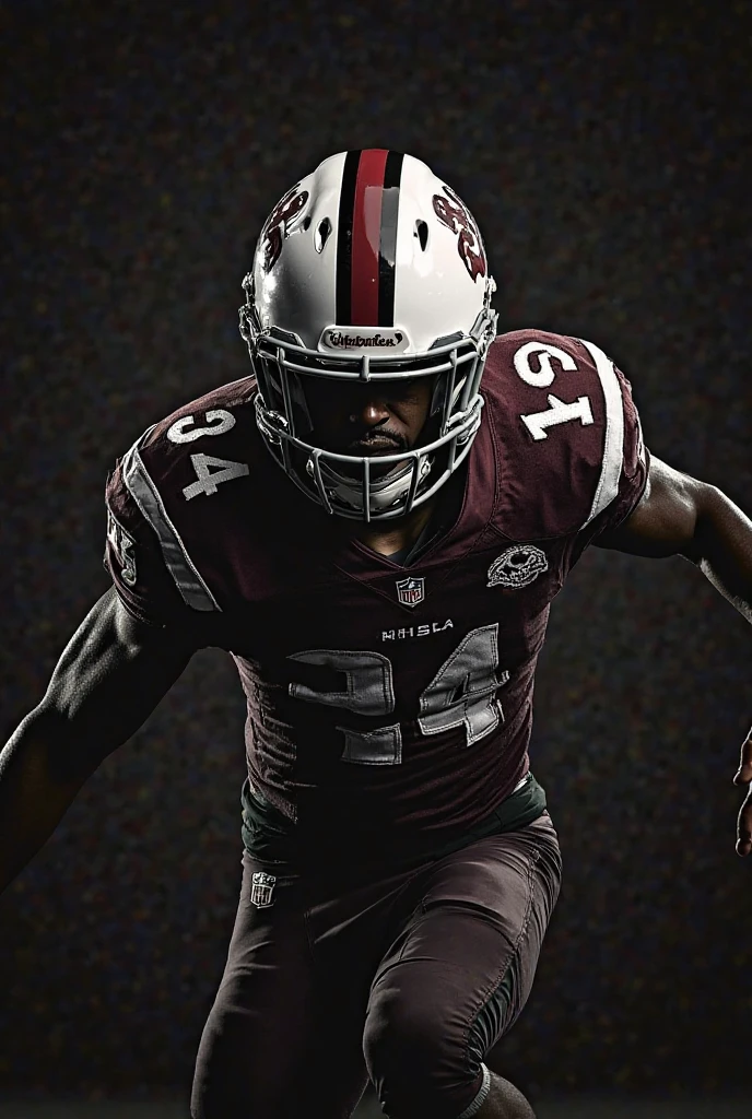 football uniform,with the color black and a giant pink dragon with pink scales on the right shoulder and the Nike brand